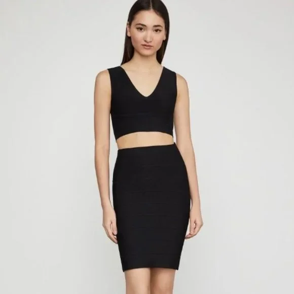 BCBGMAXAZRIA "Alexa" BodyCon Bandage Skirt  𝗡𝗘𝗪!!! - Picture 2 of 9